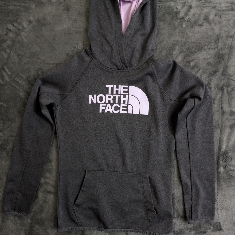 The North Face Woman Black/PURPLE Hoodie Sz Small